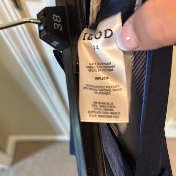 Boys Navy Blazer and Pants Set - Picture 6 of 7